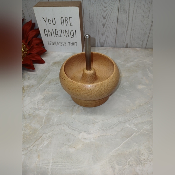 no brand Other - Wooden Bead Spinner Tool with Metal Rod | Fast Bead Loading |